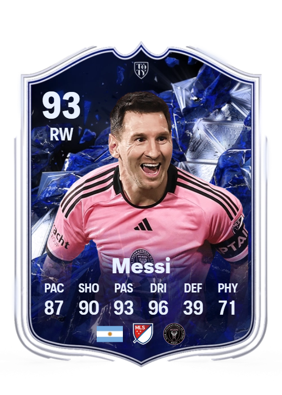 FUTCARTE MESSI 2025 - Les cartes de football ultimes pour les fans passionnés