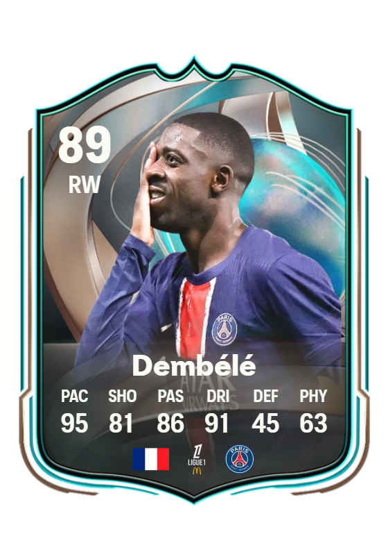 FUTCARTE DEMEBELE 2025 - Les cartes de football ultimes pour les fans passionnés