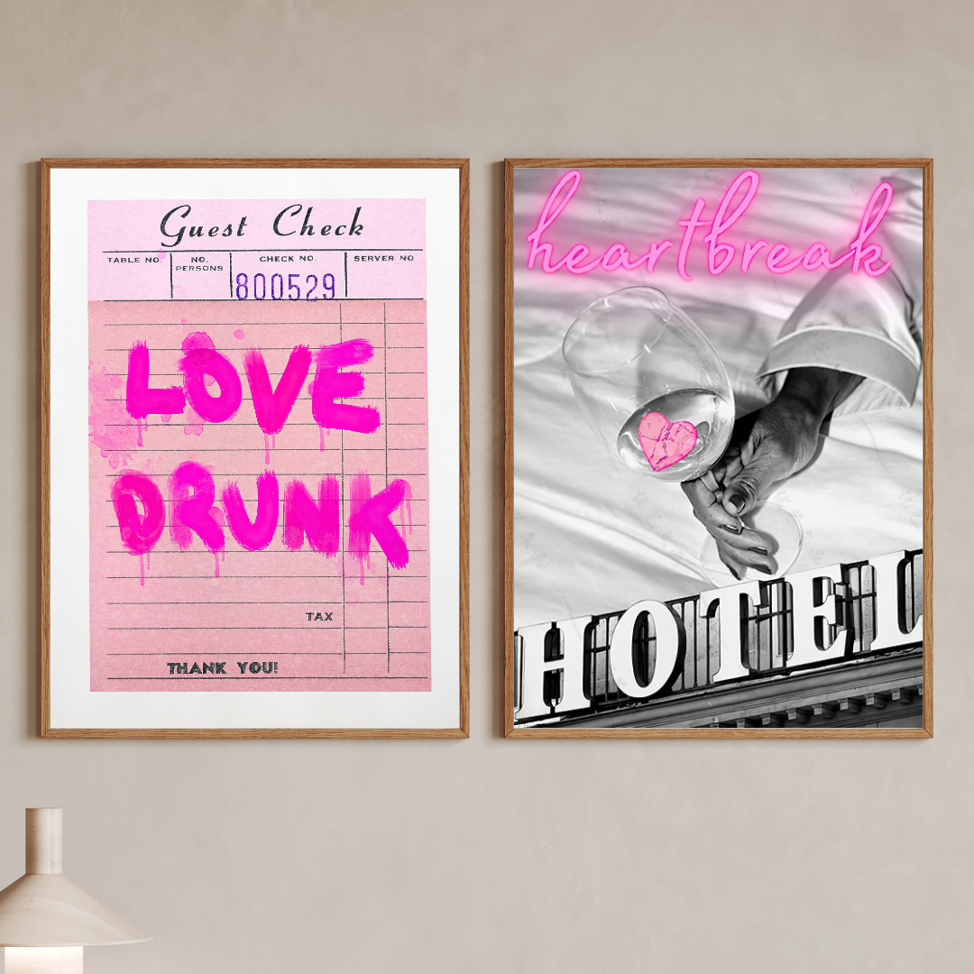 affiches street art rose