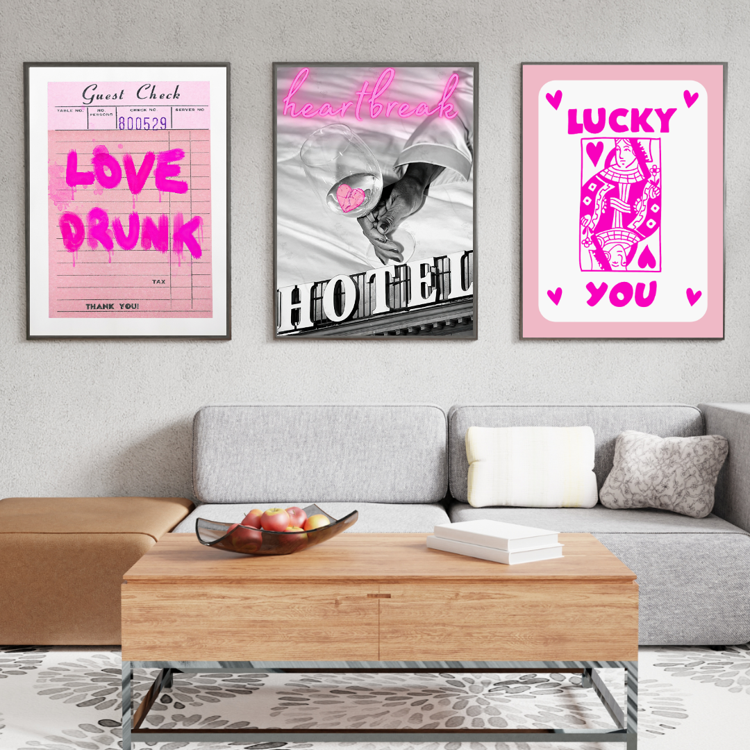 affiches street art rose