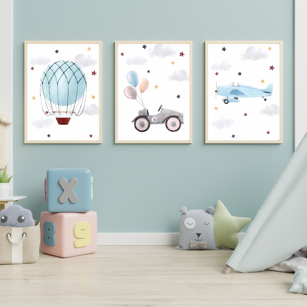 Les affiches pour enfants : égayez leur chambre avec des illustrations amusantes et éducatives