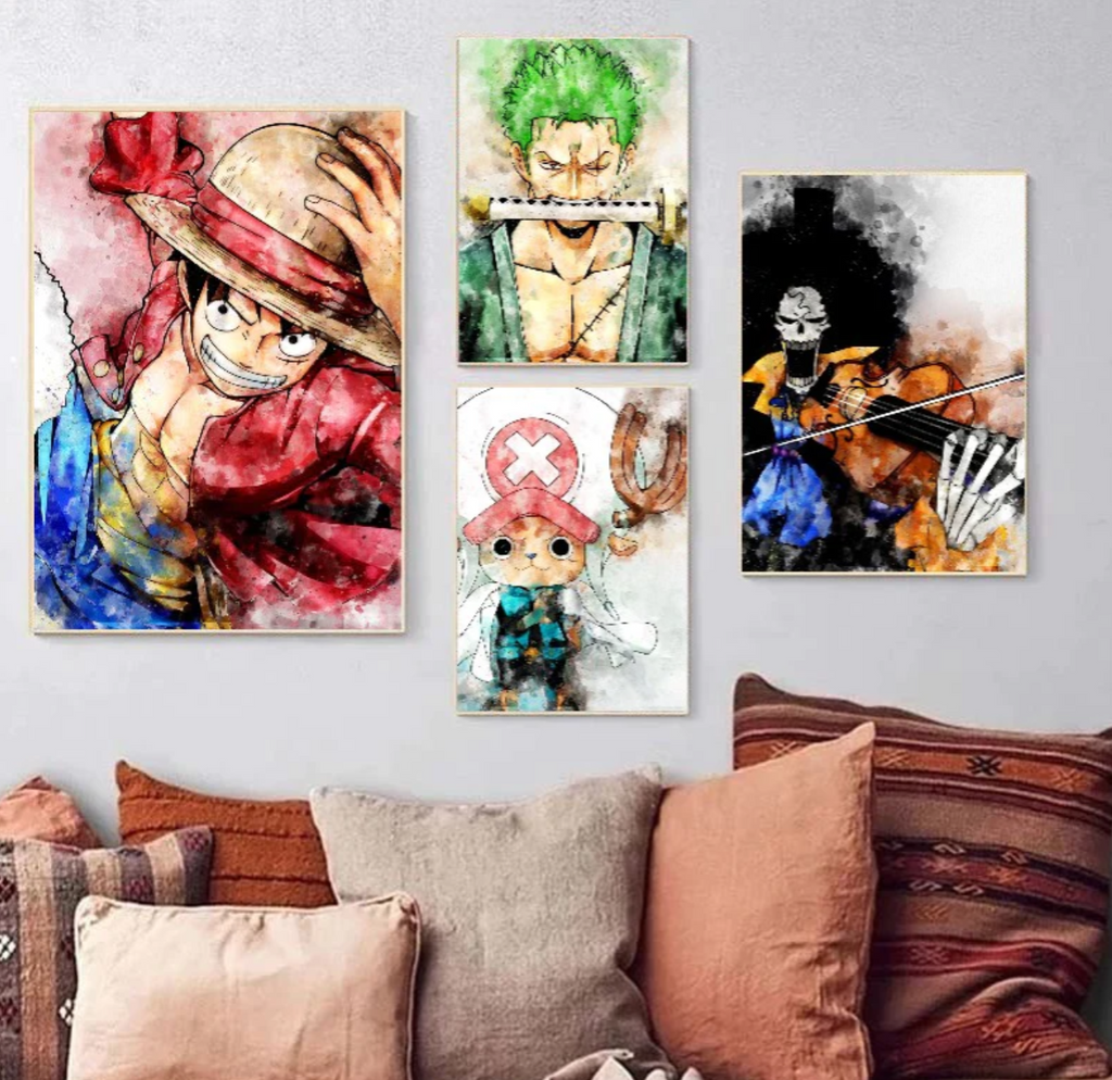 Libérez le pirate qui sommeille en vous grâce aux superbes posters One Piece : Améliorez votre décoration murale avec les posters One Piece