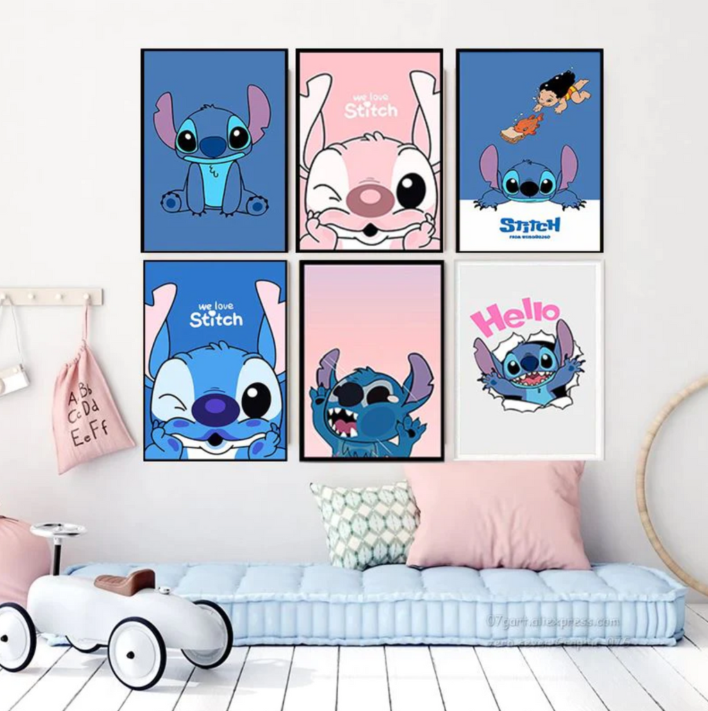 Exploration des posters Stitch : Voyagez à travers les aventures de ce personnage emblématique de Disney !