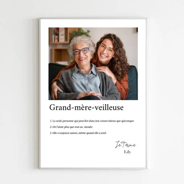Poster sans cadre