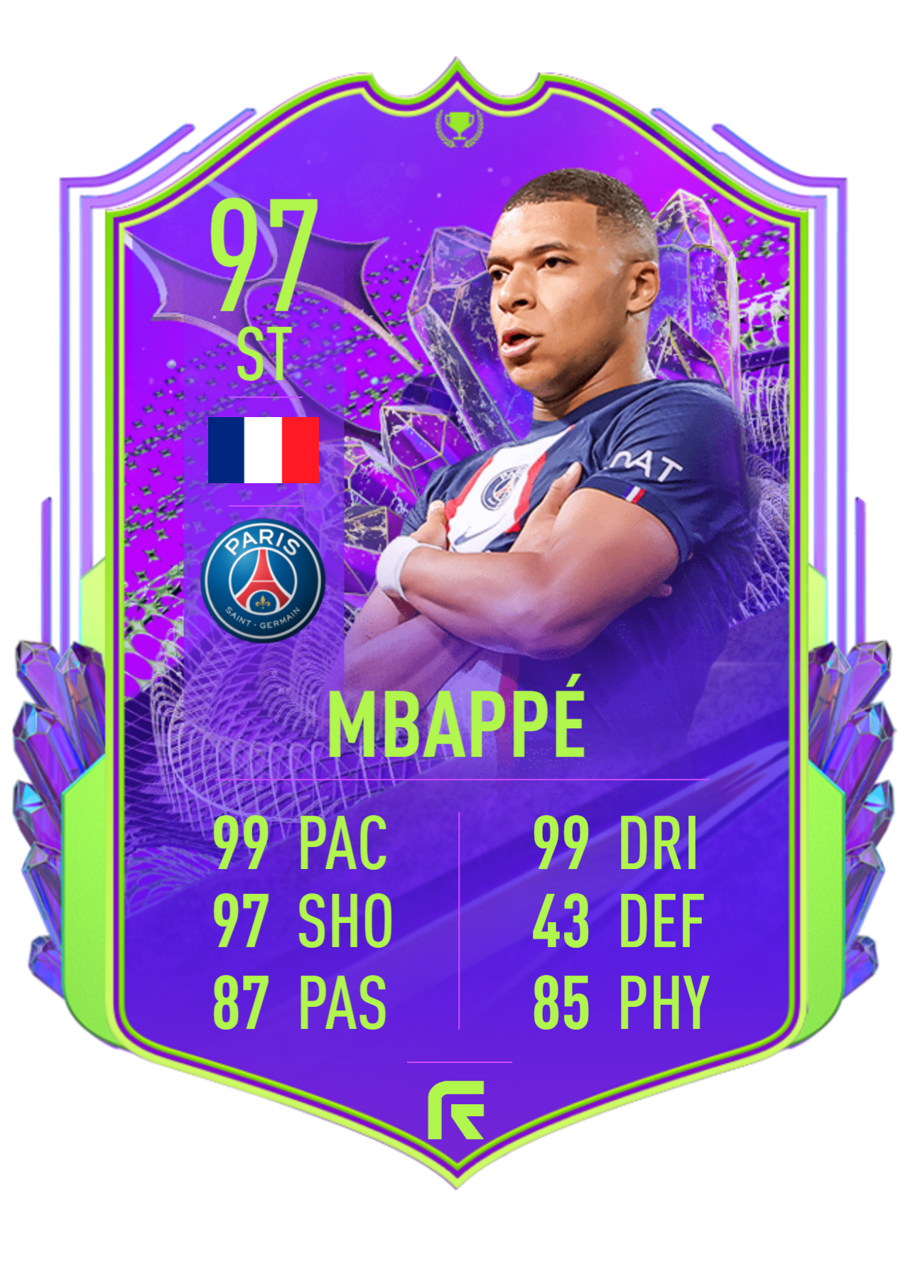 CARTE FUT KYLIAN MBAPPE