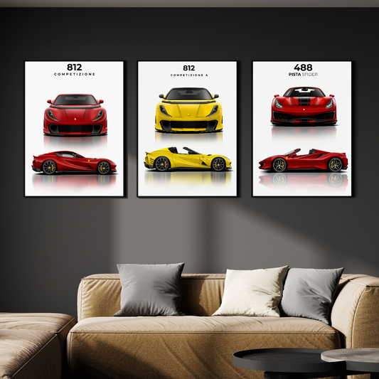 affiche ferrari