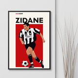affiche zidane