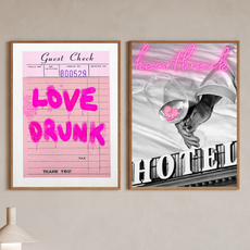 affiches street art rose