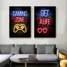 affiche gamer