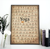 affiche yoga