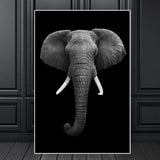 affiche éléphant safari