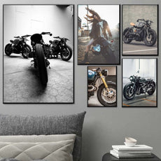 affiche moto