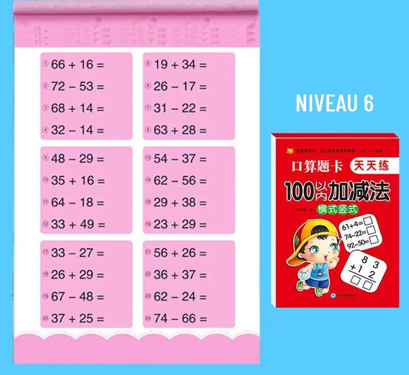 cahier d'apprentissage mathématiques