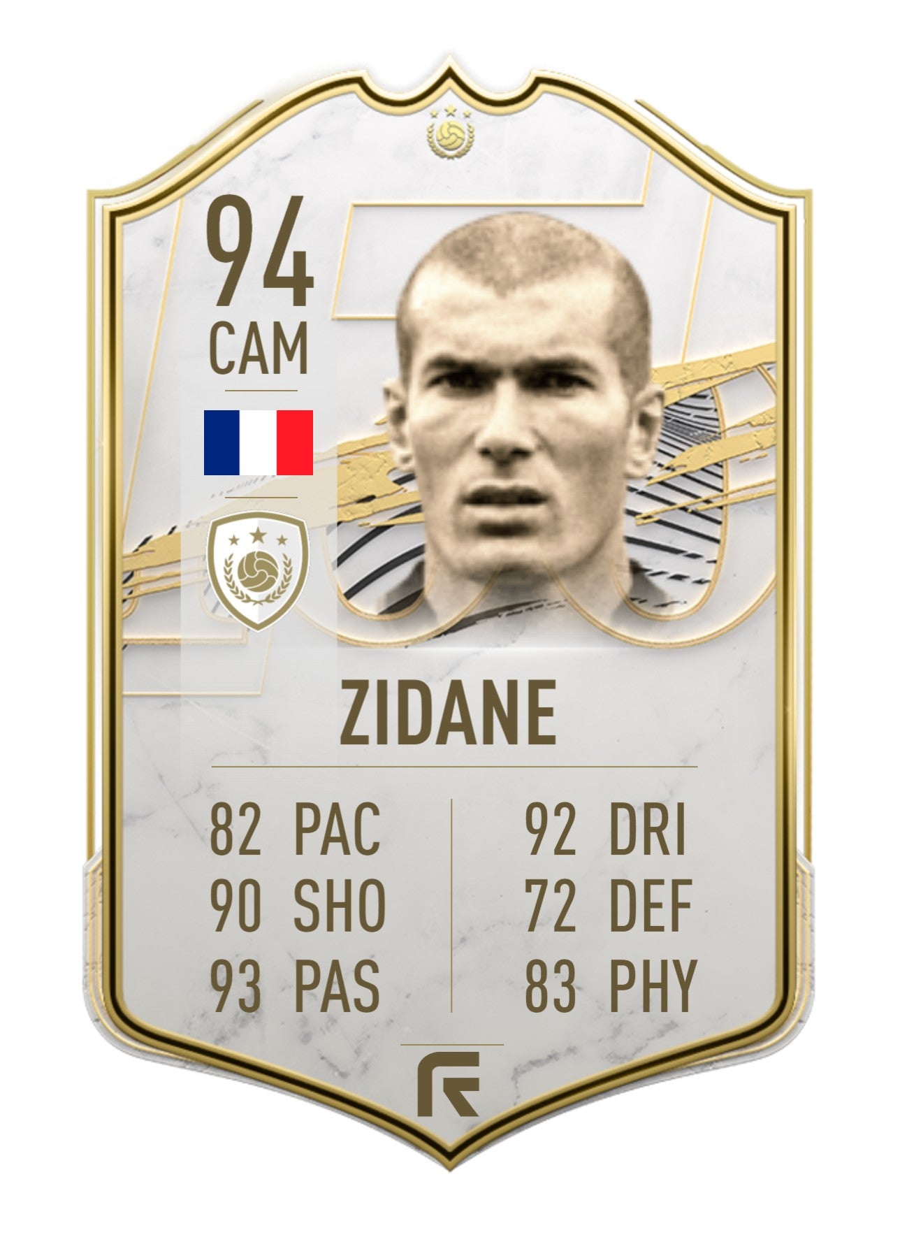 carte fut zidane