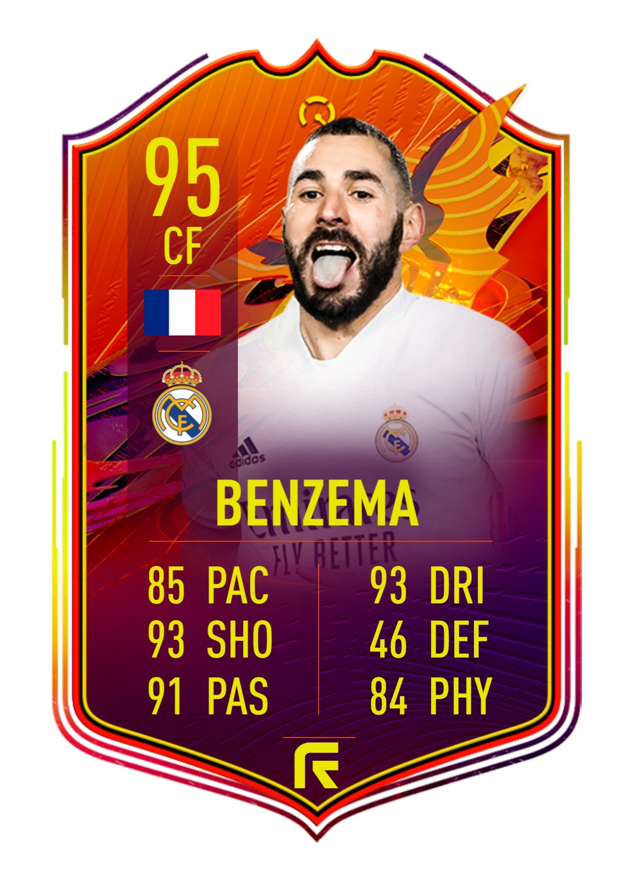 carte fut benzema