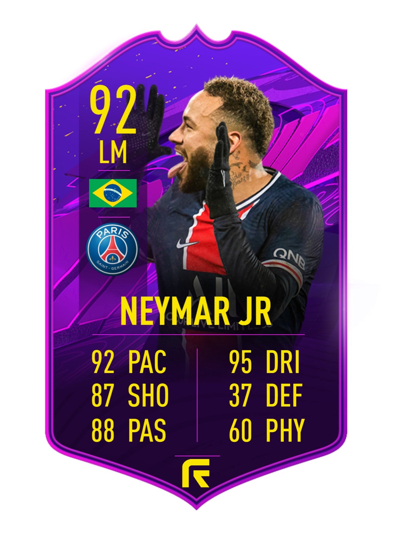 carte fut neymar jr