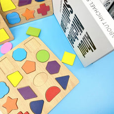 Puzzle de Formes en Bois Montessori