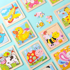 Puzzle en Bois pour Enfants