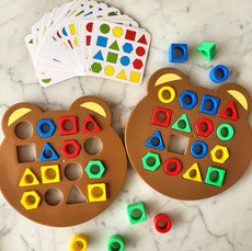 Jeu d'Association de Formes et de Couleurs