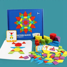 Puzzles Géométriques - Jeu Montessori