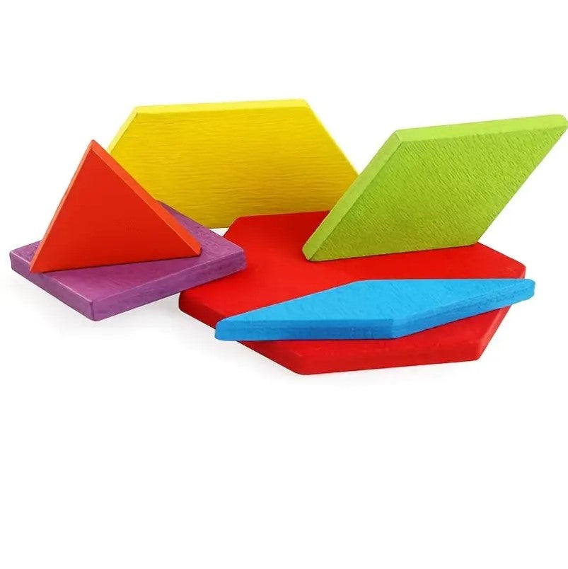 Puzzles Géométriques - Jeu Montessori