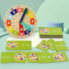Jeu de Cartes Montessori - Apprendre l'Heure