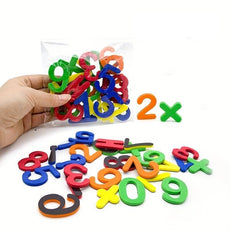autocollants magnétiuqes lettres et chiffres