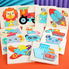 Puzzles 3D Colorés pour Enfants