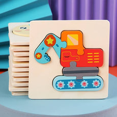 Puzzles 3D Colorés pour Enfants