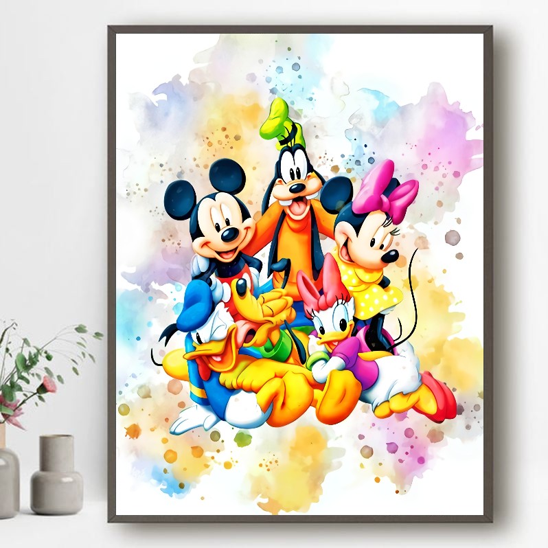 decoration chambre enfant mickey