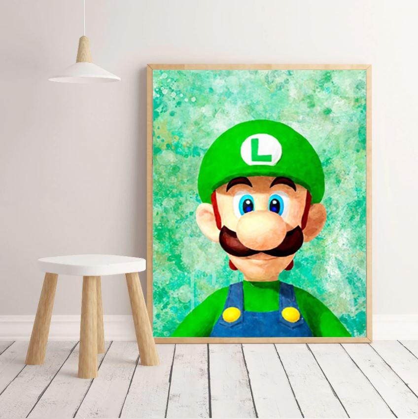affiches super mario luigi