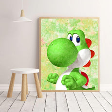 affiches super mario yoshi