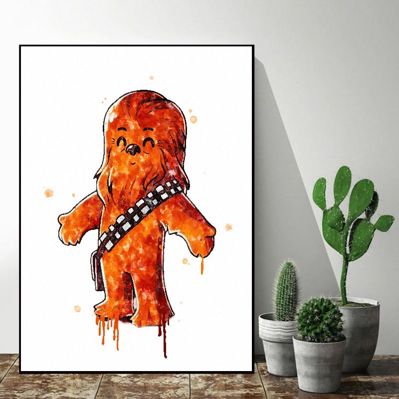 affiche chewbacca