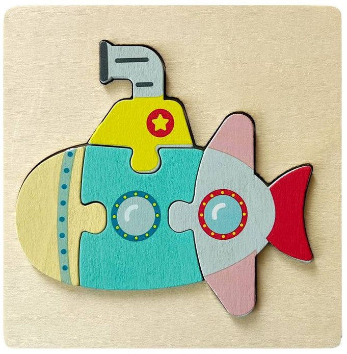 Puzzles 3D Colorés pour Enfants