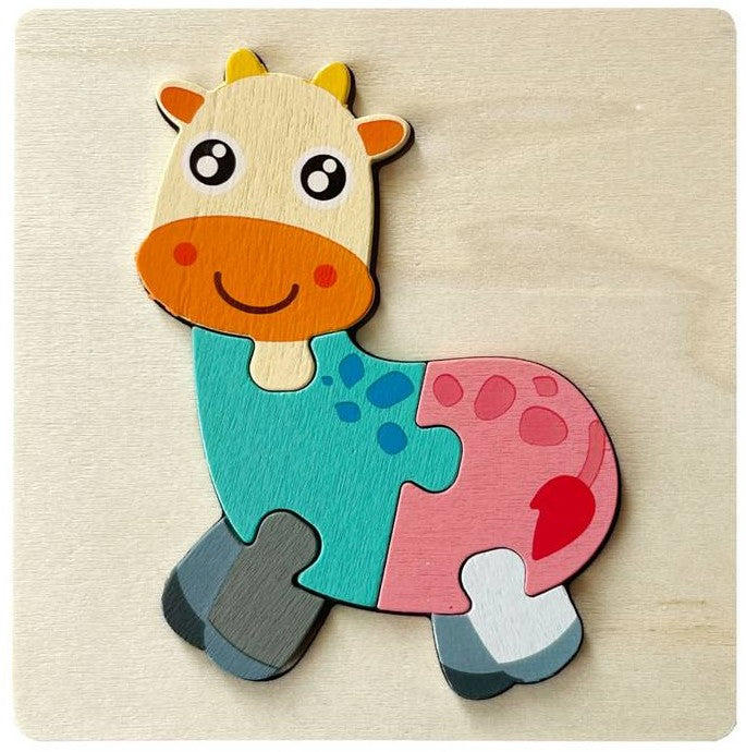 Puzzles 3D Colorés pour Enfants