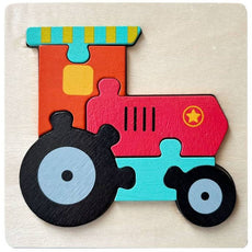 Puzzles 3D Colorés pour Enfants