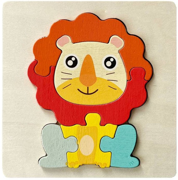 Puzzles 3D Colorés pour Enfants