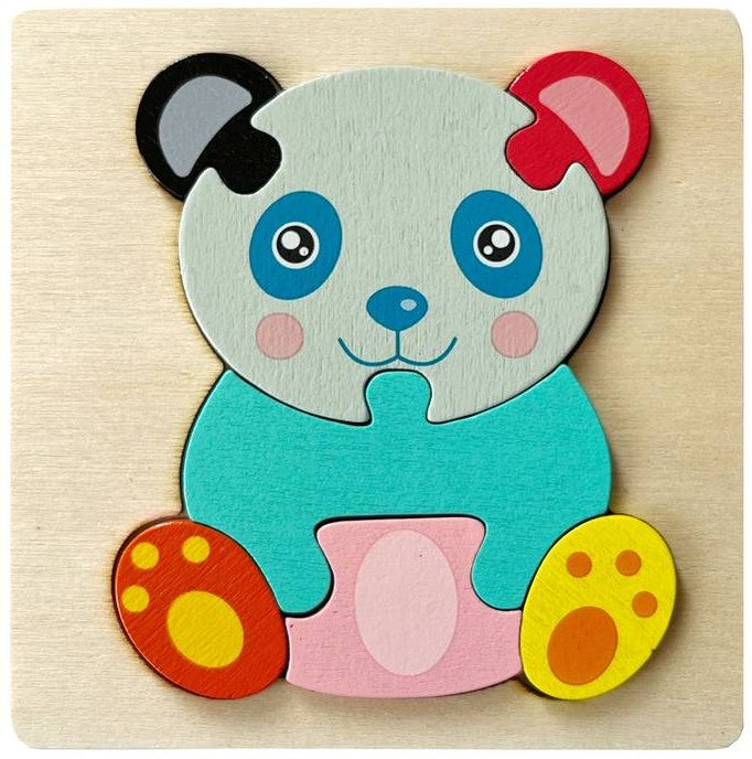 Puzzles 3D Colorés pour Enfants