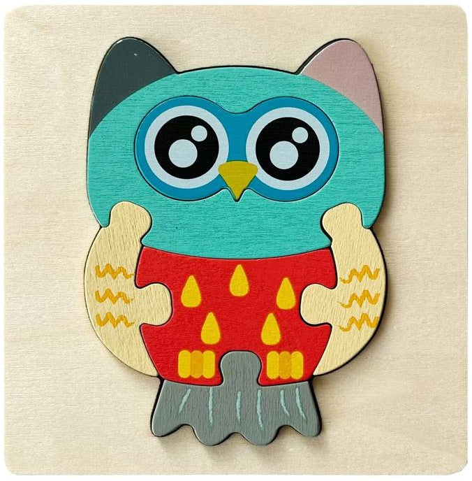 Puzzles 3D Colorés pour Enfants