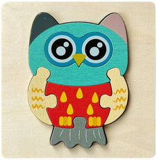 Puzzles 3D Colorés pour Enfants