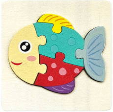 Puzzles 3D Colorés pour Enfants
