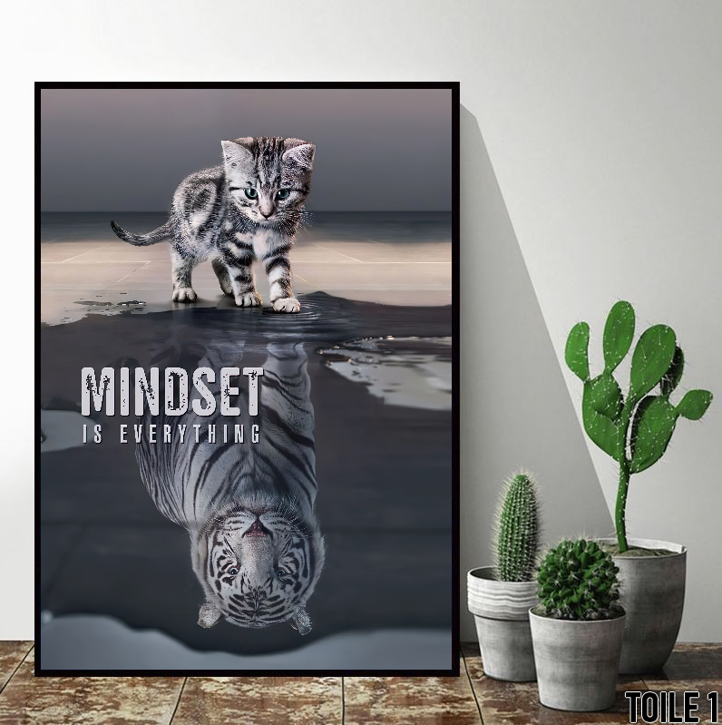 affiche mindset chat