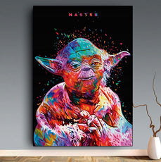 affiche star wars  yoda