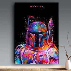 affiche star wars mandalorian