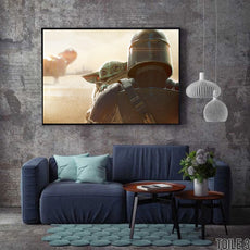 affiche the mandalorian