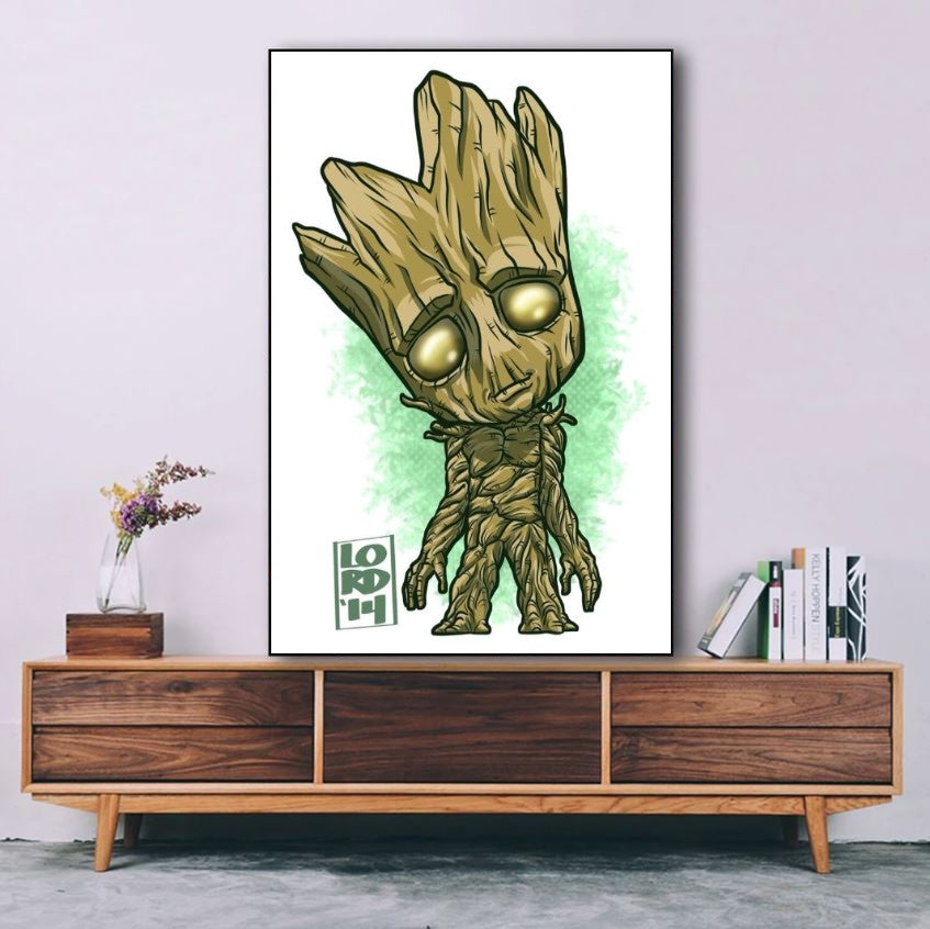 affiche groot marvel