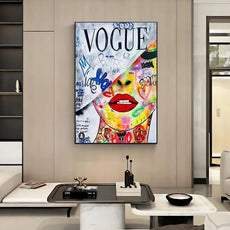 affiche street art vogue