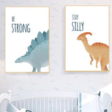 affiche dinosaure