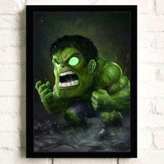 affiche bébé marvel hulk