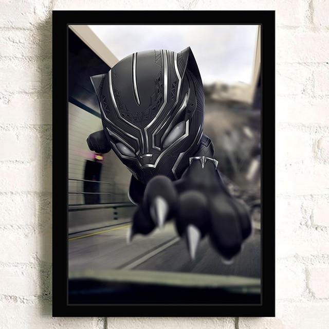 affiche bébé marvel black panther